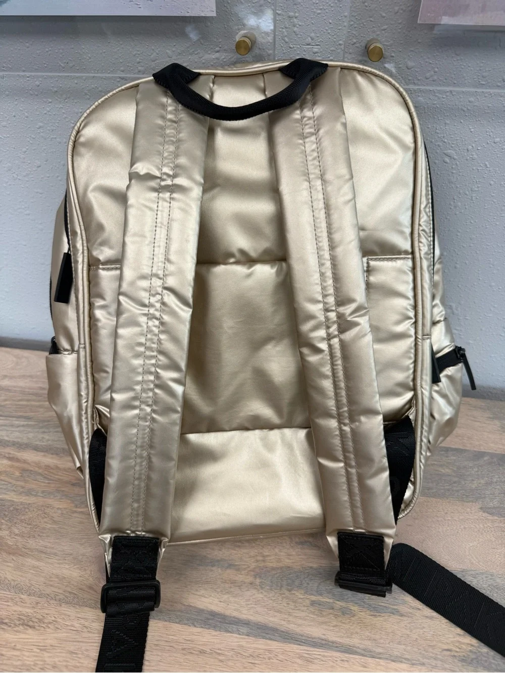 Calpak Luka 15 inch Laptop Gold Backpack